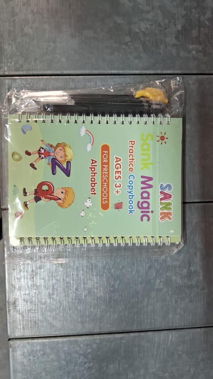 Sank Magic Practice Copybook (4 BOOKS,1 PEN,1 GRIP,10 REFILL) b1s18a-ff