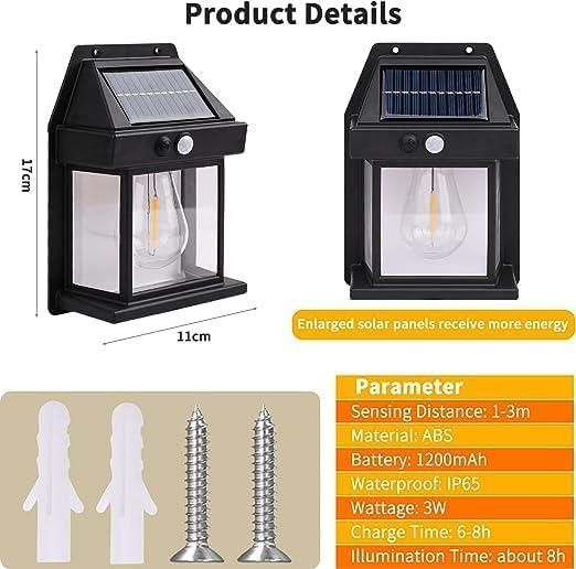 Solar Light Outdoor Wall Light b1s18a-ff