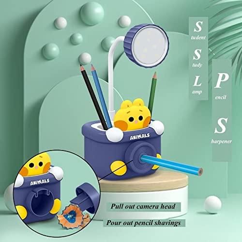 Table Lamp - Desk Lamp with Pen Holder & Sharpener b1s18a-ff