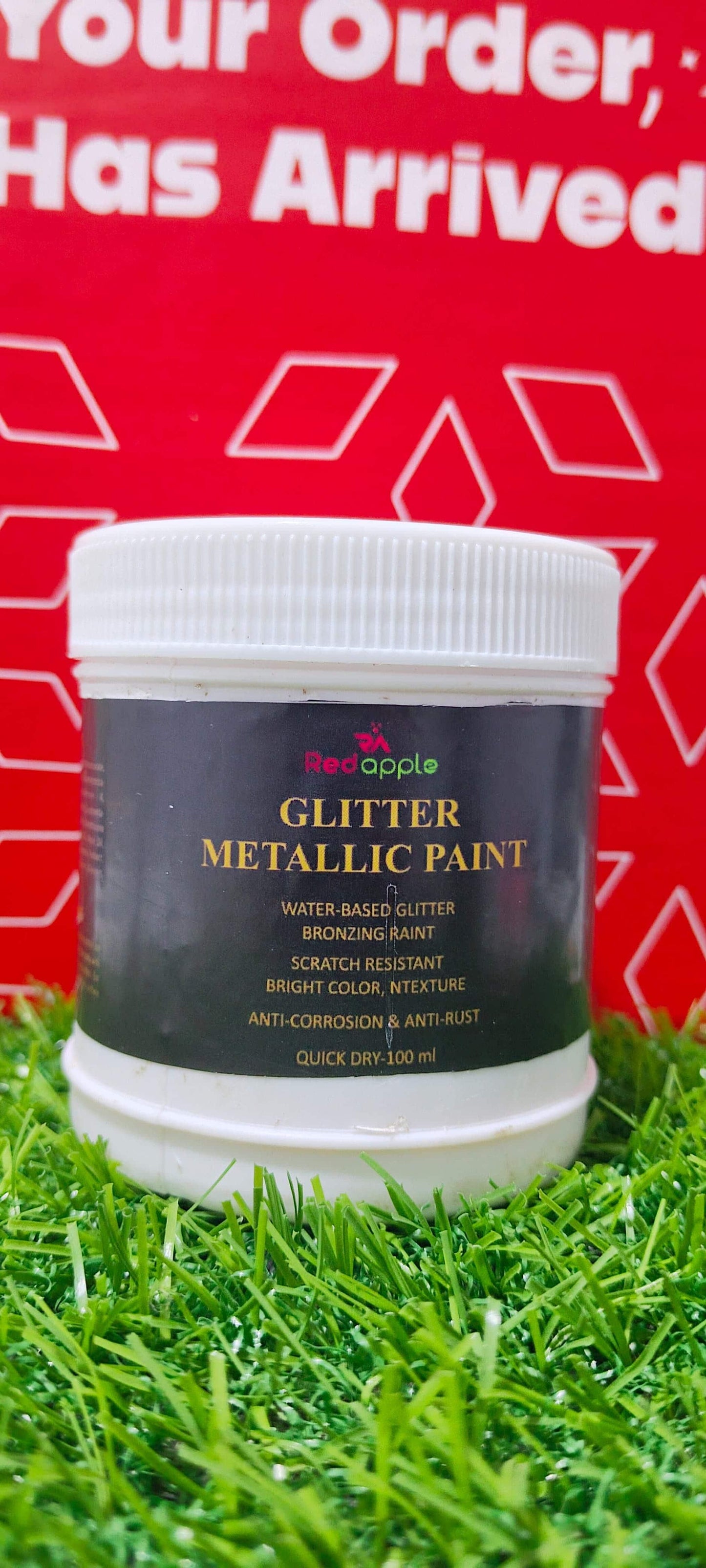 Glitter Metallic Paint 200 ml Pack of 2 b1s18a-ff