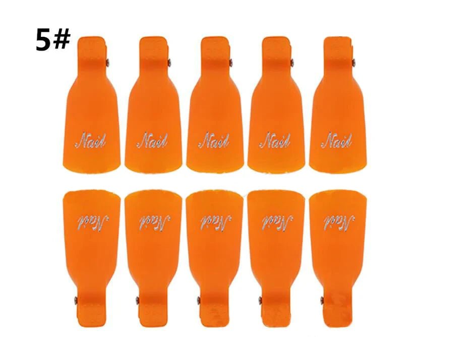 Gel Nail Polish Remover Clips - NexivoEdge