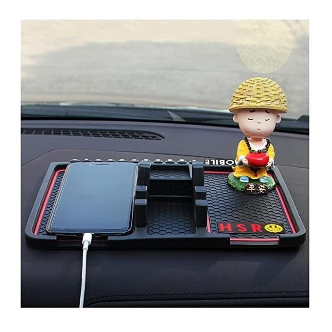 HSR Car Accessories Multifunction Phone GPS Holder Anti - Slip Silicone Pad and Car Mobile Holders for Car Dashboard - Nexivo