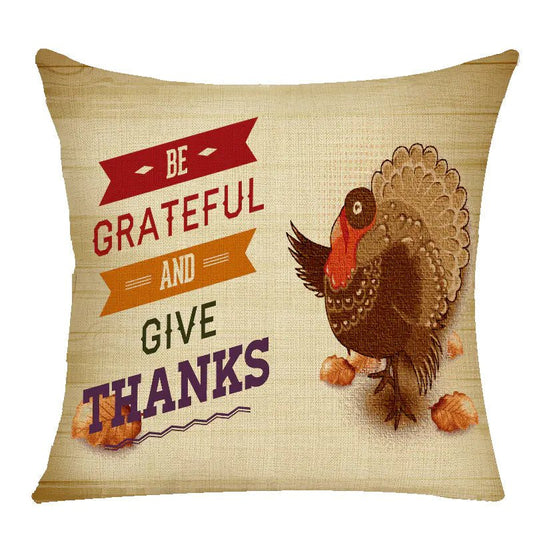 Maple Leaf Pattern Sofa Throw Pillow Cover - NexivoEdge