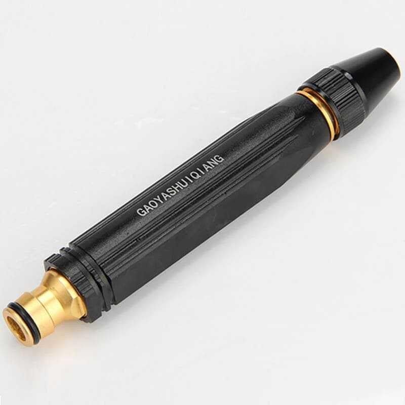 Portable High Pressure Washing Water Nozzle (Black) - Nexivo