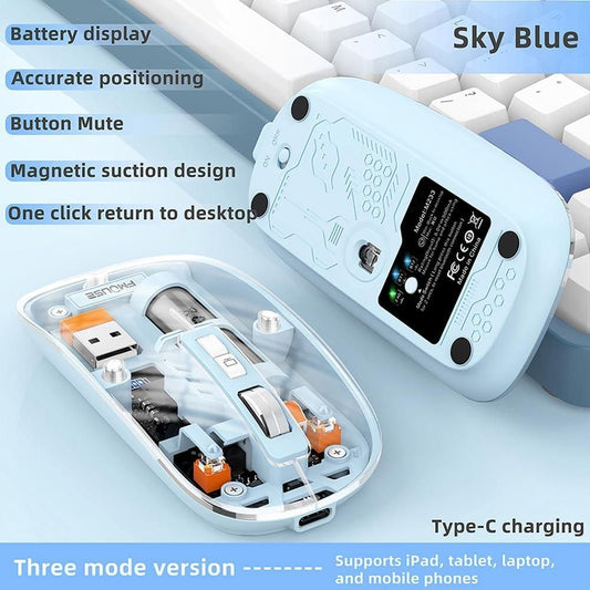 Rechargeable Transparent Mouse - Nexivo