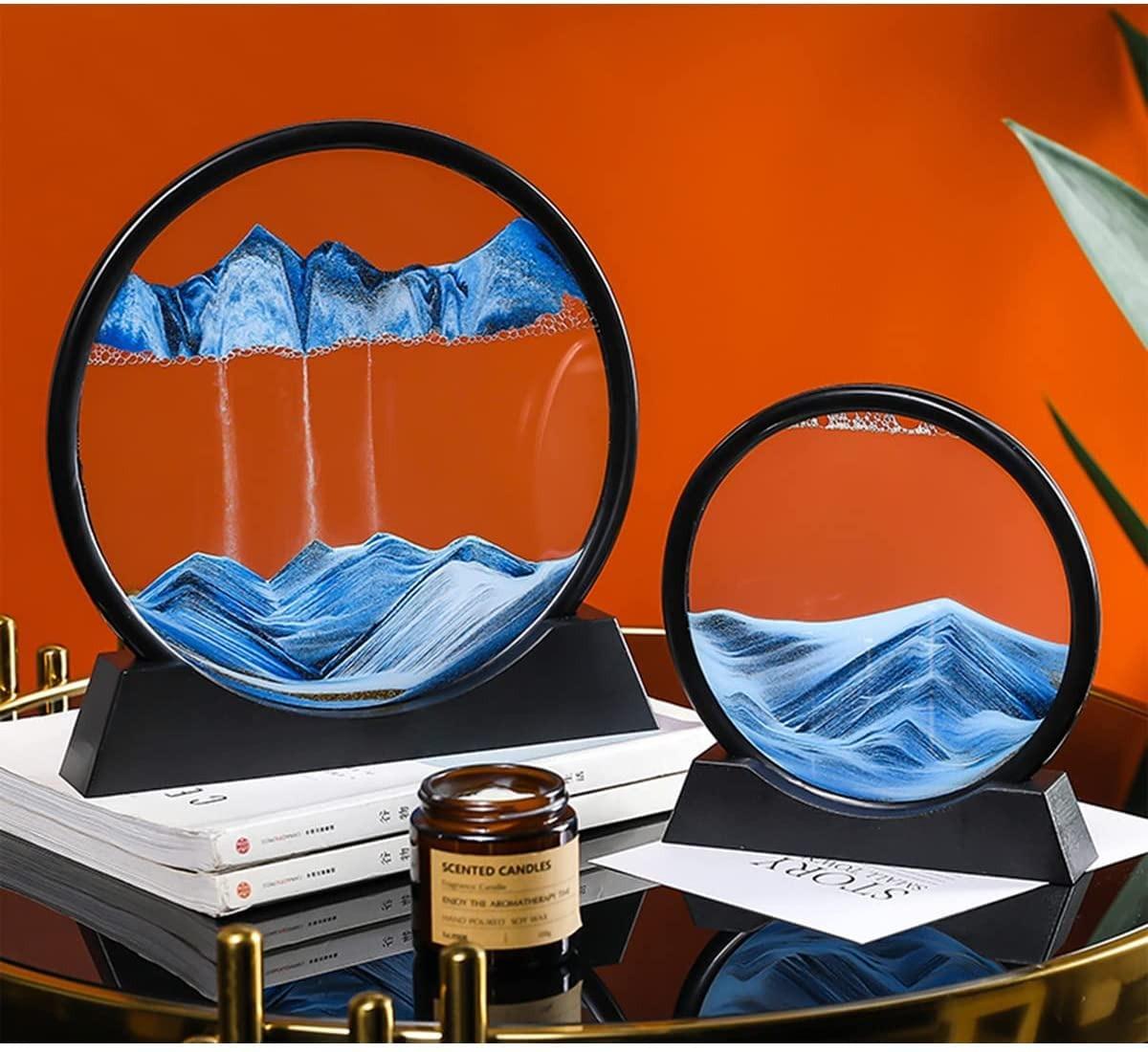 Relaxing Kinetic Sandscape Art Table Desk - Nexivo