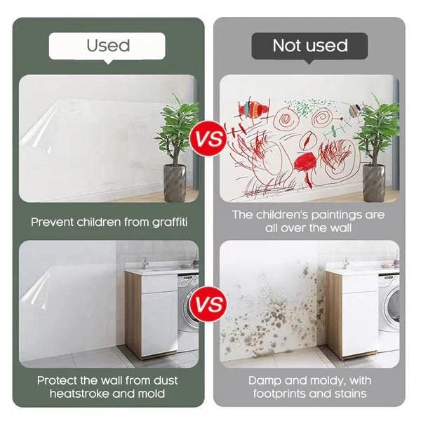 Self - Adhesive Transparent Electrostatic Wall Protection Film Buy 1 Get 1 Free - Nexivo