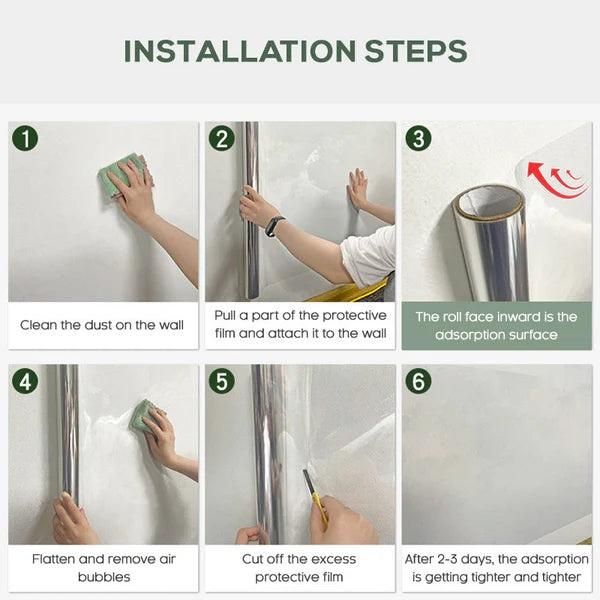 Self - Adhesive Transparent Electrostatic Wall Protection Film Buy 1 Get 1 Free - Nexivo