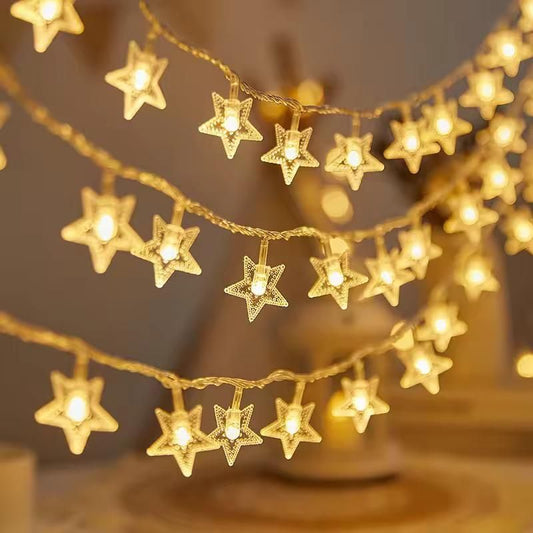 Serial String Star Lights for Decoration - Nexivo