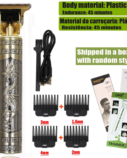 T9 Hair Clipper Repair Beard Shaving Body Hair Trimmer Clippers Electric Machine Men Haircut Machine 0mm Barber Shaver NexivoEdge