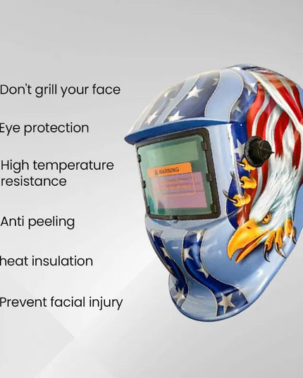 AIRAJWelding Mask Welder Protection Head Worn Solar Automatic Dimming Welding Cap Multifunctional Professional Welding Equipment NexivoEdge