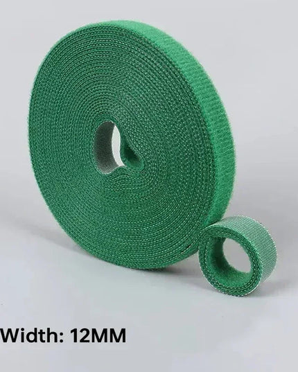 Wholesale 2/5M/Roll 12mm Width Cable Organizer USB Cable Winder Management nylon Free Cut Ties Mouse earphone Cord cable ties NexivoEdge