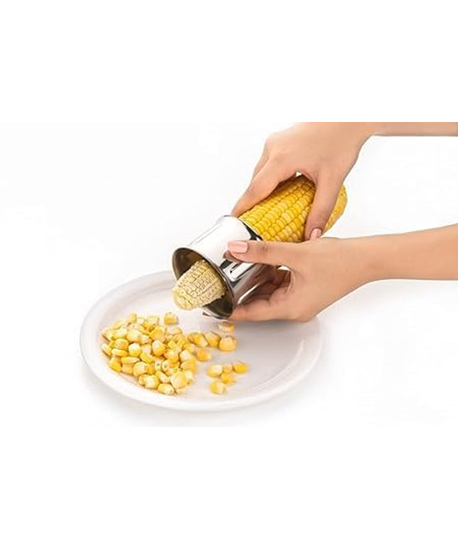 Corn Peeler Manual Portable Mini Circular Shaver Threshing, Kitchen Gadgets Set (Multicolor) 16748
