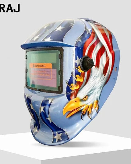 AIRAJWelding Mask Welder Protection Head Worn Solar Automatic Dimming Welding Cap Multifunctional Professional Welding Equipment NexivoEdge