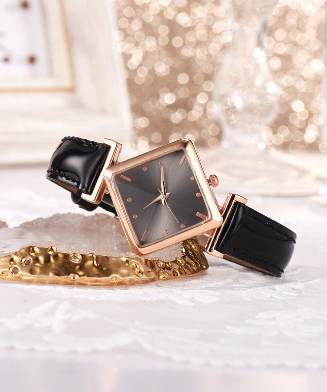 Square head quartz watch set NexivoEdge