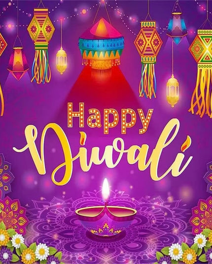 Diwali Background Fabric Hanging Venue Layout Theme Party Decoration Background NexivoEdge