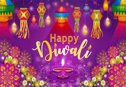 Diwali Background Fabric Hanging Venue Layout Theme Party Decoration Background NexivoEdge