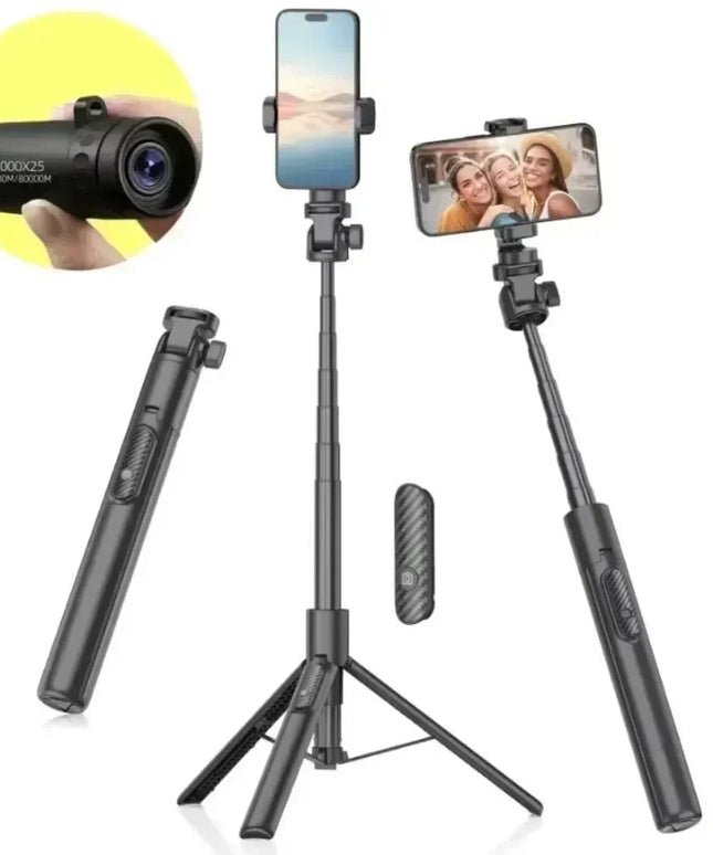 Mini Portable 2000x25 HD Monocular Telescope Mobile Phone Telescope with Holder Camping Hunting Birdwatching Telescope NexivoEdge