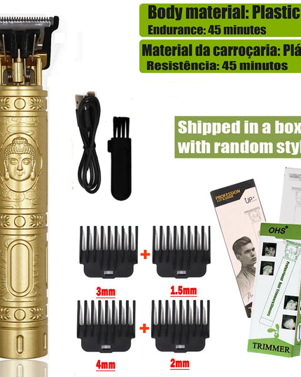 T9 Hair Clipper Repair Beard Shaving Body Hair Trimmer Clippers Electric Machine Men Haircut Machine 0mm Barber Shaver NexivoEdge
