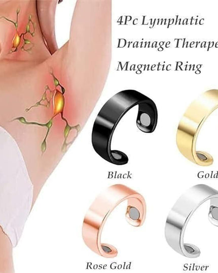 Lymphatic Drainage Therapeutic Magnetic Ring for Men and Women b1s18a-ff