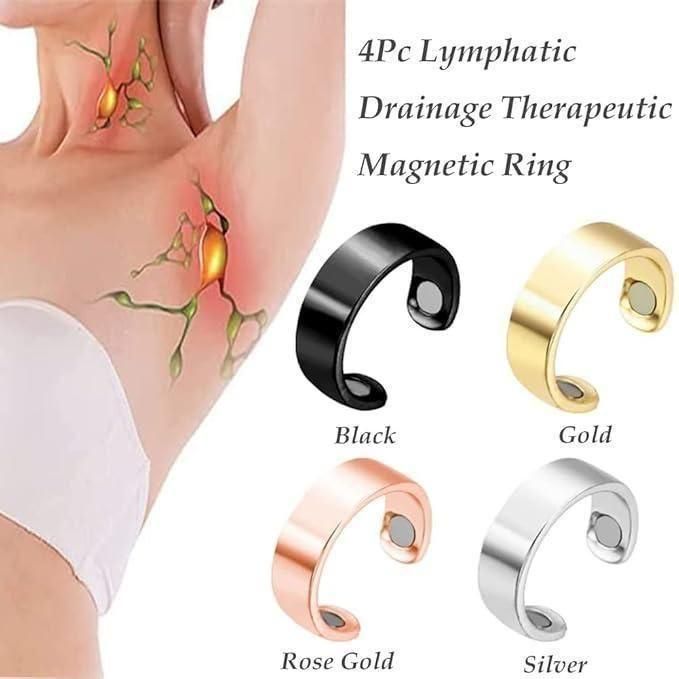 Lymphatic Drainage Therapeutic Magnetic Ring for Men and Women b1s18a-ff