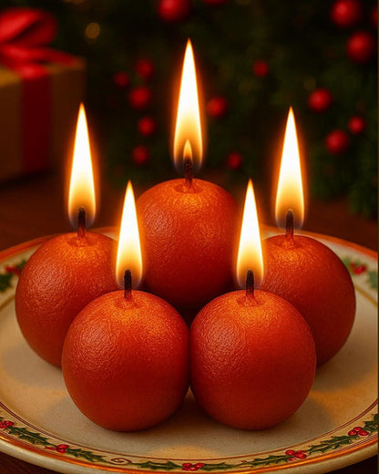 Gulab Jamun Scented Candle Pack of 4 b1s18a-ff