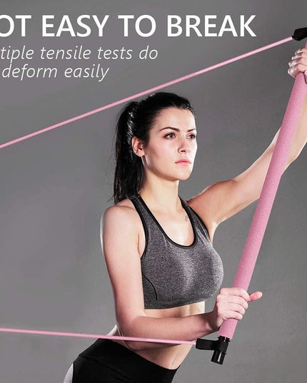 FirstFit Premium Pilates Stick Fitness Bar b1s18a-ff