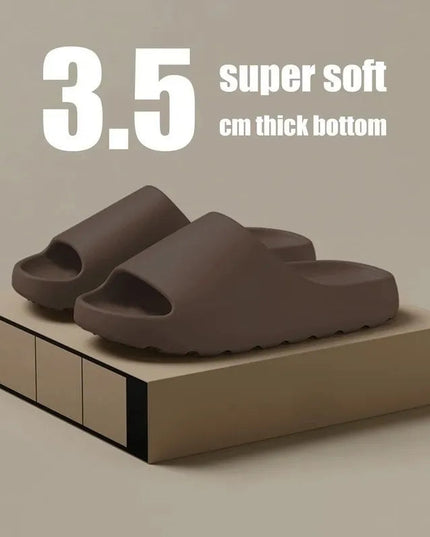 Coconut Slippers Cloud Thick-soled Sandals Summer Fashion Soft Bottom Beach Men Slippers Women's Sandals  EVA Slides NexivoEdge