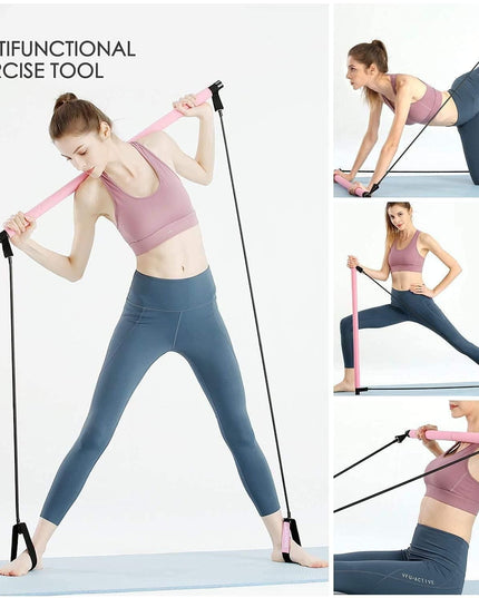 FirstFit Premium Pilates Stick Fitness Bar b1s18a-ff