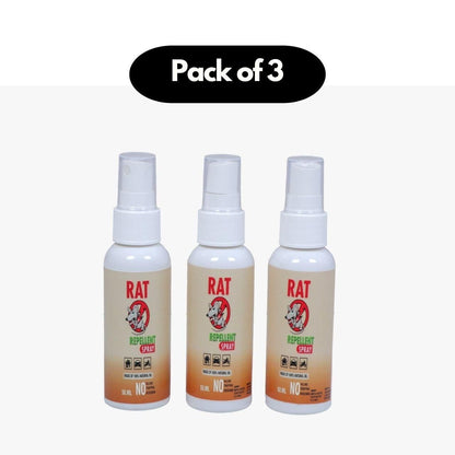 Rat Repellent Spreay 50ML (Pack of 3) b1s18a-ff