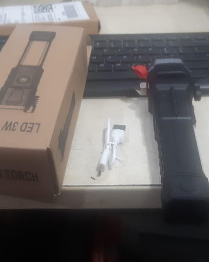 Portable Rechargeable Torch LED Flashlight b1s18a-ff