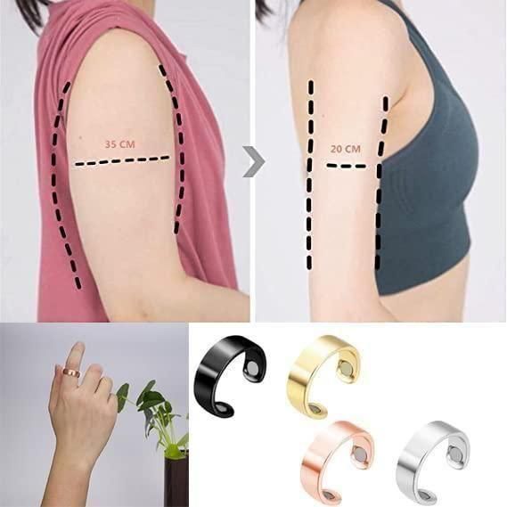Lymphatic Drainage Therapeutic Magnetic Ring for Men and Women b1s18a-ff
