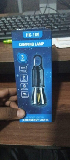 Decorative Hanging Bulb with 3 Modes Tent Lamp for Camping Pac of 2 b1s18a-ff