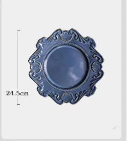 Elegant Baroque Porcelain Dinner Set NexivoEdge