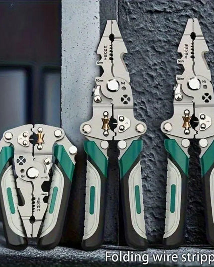 Foldable Multi-Tool Pliers for Electricians (Pack of 1) b1s18a-ff