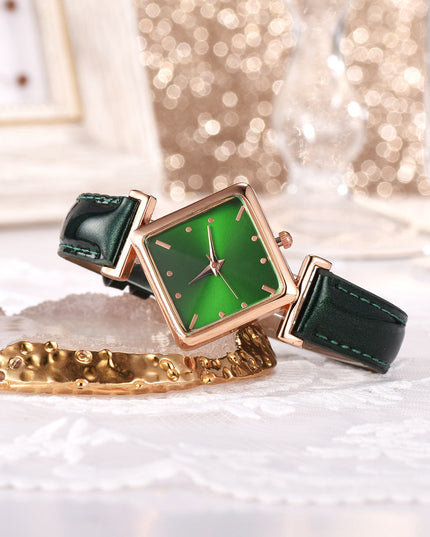 Square head quartz watch set NexivoEdge