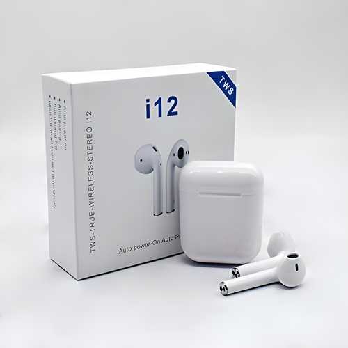 TWS i12 Wireless Bluetooth Earbuds b1s18a-ff