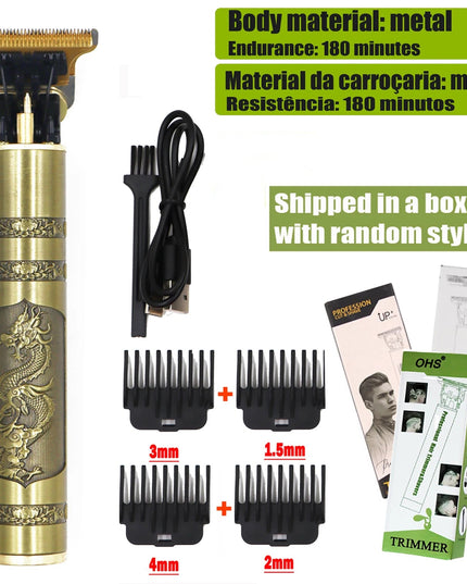 T9 Hair Clipper Repair Beard Shaving Body Hair Trimmer Clippers Electric Machine Men Haircut Machine 0mm Barber Shaver NexivoEdge