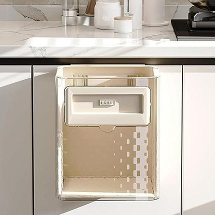 Foldable Wall Mounted Trash Can b1s18a-ff