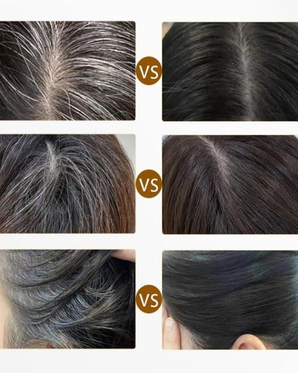 Covering White Hair is Simple and Convenient 20gm - Black b1s18a-ff