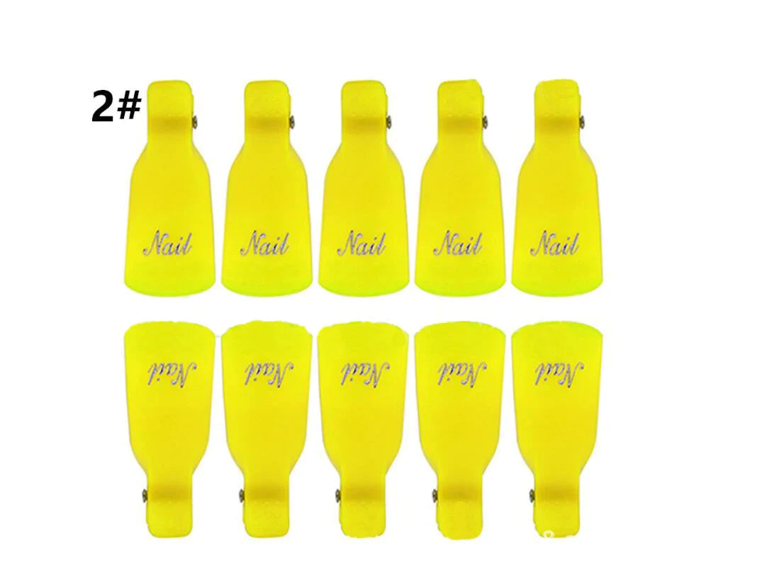 Gel Nail Polish Remover Clips NexivoEdge
