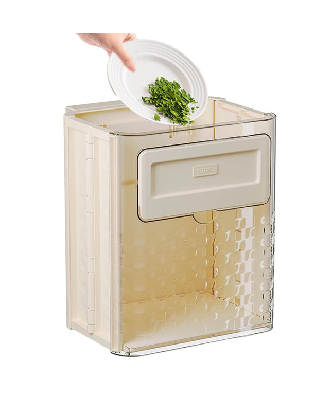 Foldable Wall Mounted Trash Can b1s18a-ff