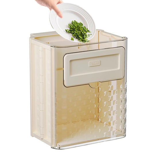 Foldable Wall Mounted Trash Can b1s18a-ff