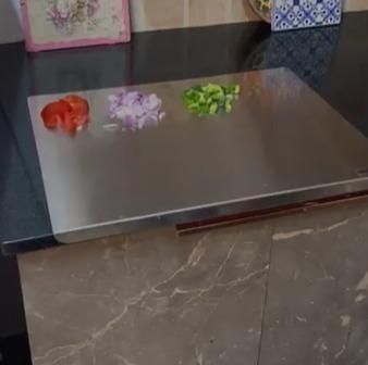 Stainless Steel Chopping Board (35x31cm) b1s18a-ff