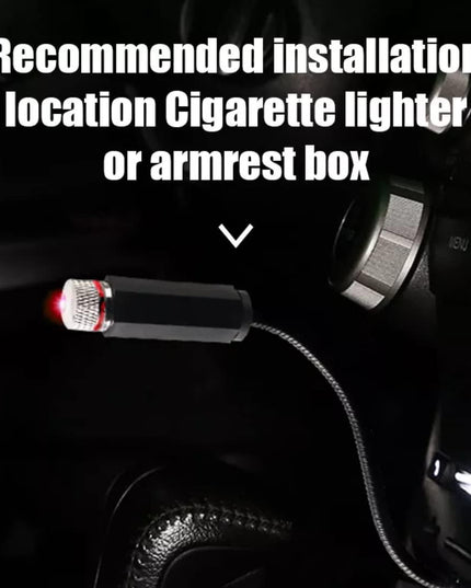 Car USB Light Projector b1s18a-ff