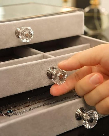 3 Layer Jewellery Storage Box b1s18a-ff