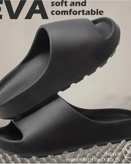 Coconut Slippers Cloud Thick-soled Sandals Summer Fashion Soft Bottom Beach Men Slippers Women's Sandals  EVA Slides NexivoEdge