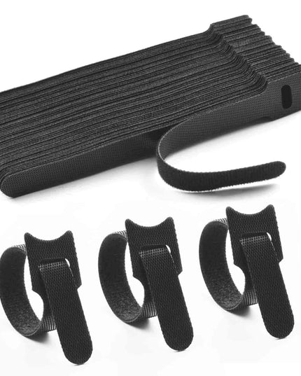 60 Pcs Velcro Cable Ties b1s18a-ff