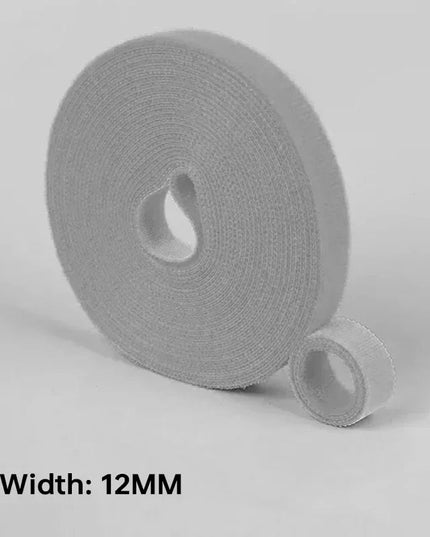 Wholesale 2/5M/Roll 12mm Width Cable Organizer USB Cable Winder Management nylon Free Cut Ties Mouse earphone Cord cable ties NexivoEdge