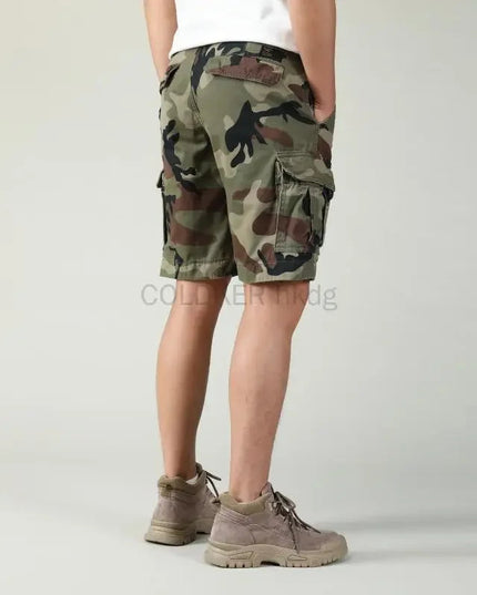 Camouflage Cargo Shorts for Men Summer Casual Shorts Mens Brand Short Pants Multi-pocket Outdoor Clothing Cargo Pants Man NexivoEdge